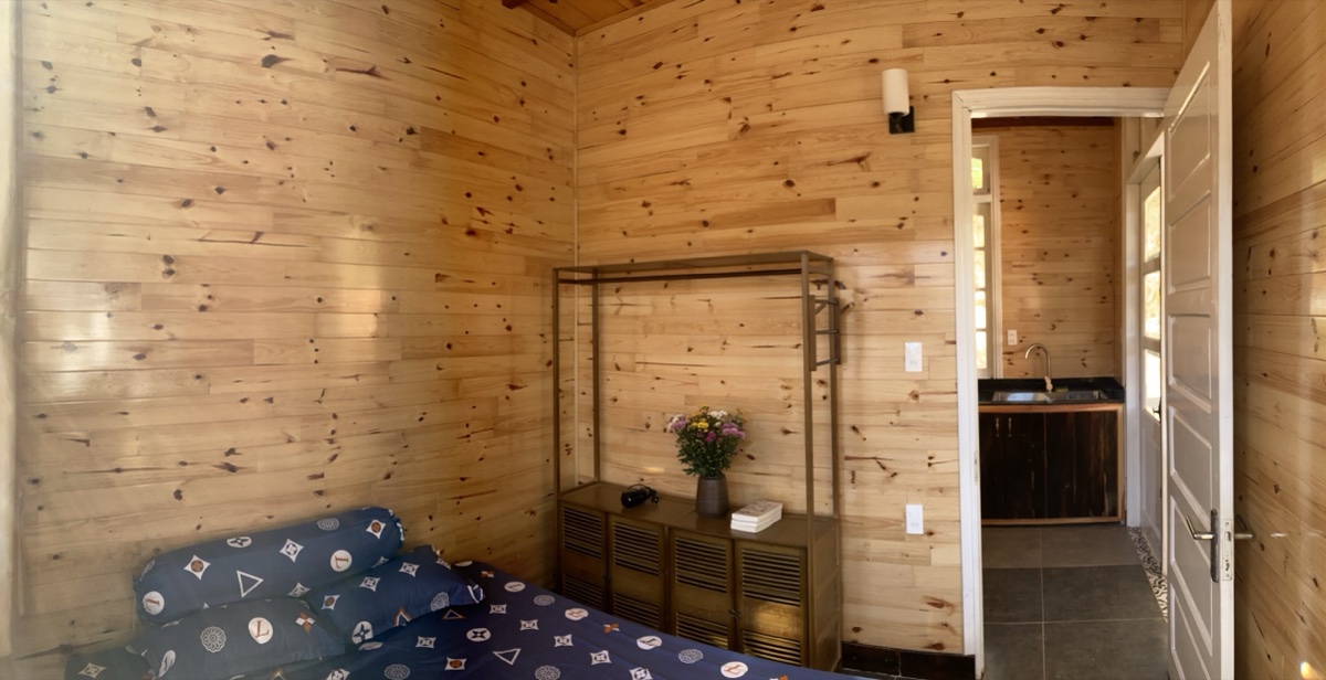 Không gian nội thất gỗ ấm cúng